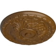 thumbnail image 3 of Ekena Millwork 15 3/4"OD x 5/8"P Amelia Ceiling Medallion (Fits Canopies up to 4 1/8"), Hand-Painted Smokey Topaz, 3 of 6