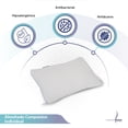 thumbnail image 2 of Almohada Individual Memory Foam Almohada Companion Color Blanco 27 x 17 x 8 cm, 2 of 8