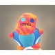 thumbnail image 3 of Creative Gifts Ugly Cute Toys,Funny Ugly Monster, Plush,Collectible ,Funny Ugly Monster Plush Toy（light brown）, 3 of 3