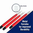 thumbnail image 3 of 3-Pack Fiberglass Scratch Brush Pen for Jewelry, Watch, Coin, Electronics Cleaning and Surface Restoration Tool, 3 of 5