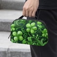 thumbnail image 2 of Saint Patrick's Day USB Organizer Oxford Cloth Waterproof Electronic Gadget Storage Bag 5.9x9.44x3.14 in Hard Drive Case Portable Small Box Cell Phone Charger Cord Organizer, 2 of 6