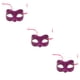 thumbnail image 1 of Sonducket Half Face Retro Elegante Delicado Prom Masquerade Ladies Costume Accesorios Ball Party Decoración Halloween rose red Type1 NO1, 1 of 6