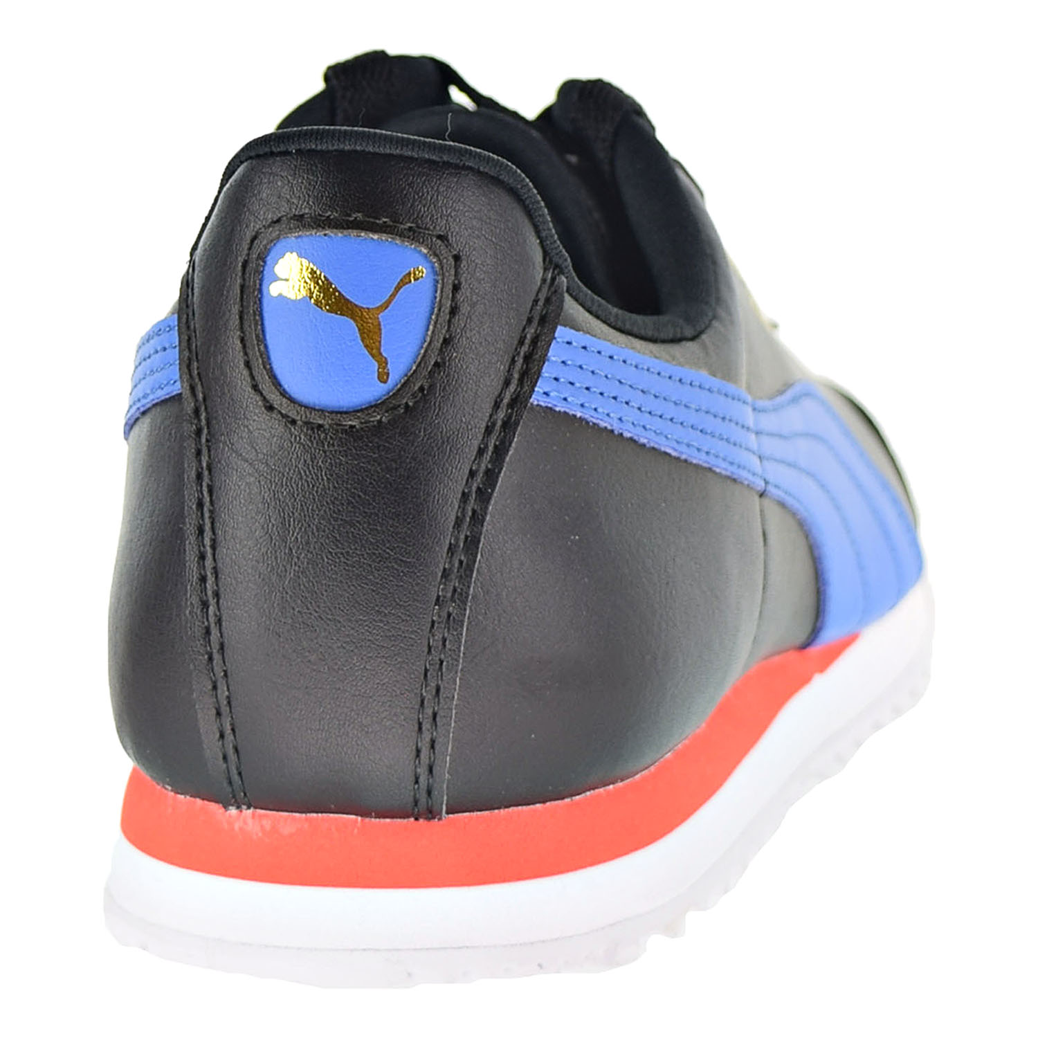 Puma Roma Basic+ Men's Shoes Puma Black-Palace Blue 369571-10 - image 3 of 6