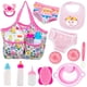 thumbnail image 1 of 16-Piece Set with 18 inch Doll Baby Bottle Baby House Mini Pacifier, 1 of 5