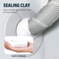 thumbnail image 6 of Sealant Mastic Upgrade Repair Sealing Clay Cement Crack Filler Quick Mending Mud for Drain Connection Wall Hole Conditioning Hole,1Pcs(White), 6 of 9