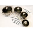 thumbnail image 2 of 18 Piece 18/10 Belly Shaped Cookware Set w/ Encapsulated Base & Nonstick coating, 2 of 6