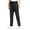 Black, variant on Ultra Stretch Ice Silk Casual Pants for Women, 2026 New Lightweight Breathable Quick Drying Active Pants Elastic Waist