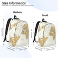 thumbnail image 3 of Yiaed World Map 1 Print Backpack, Premium Laptop Backpack, Travel Backpack for Women, Lightweight Backpacks, Comfortable Back Pack-Small, 3 of 7
