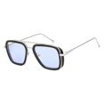 thumbnail image 2 of de sol cuadradas para mujer de moda Sombras tamaño Protección Azul Hugo gafas de sol de mujer, 2 of 7
