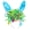 Blue B, variant on Easter Party Hair Accessory Rabbit Ear Headband Headpiece Rabbit Hairband Children Headwear Easter Party Photo Prop for Women