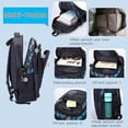 thumbnail image 4 of Mochila Bansusu Camo Boys para escuela secundaria, 4 of 7