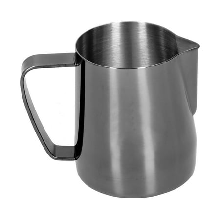 

Coffee Frothing Cup Frothing Pitcher 304 Stainless Steel Multi Purpose For Home For Restaurant For Coffee Shop Black 600ml