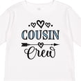 thumbnail image 4 of Inktastic Cousin Crew Girls Long Sleeve Toddler T-Shirt, 4 of 5