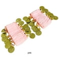 thumbnail image 4 of Cateissary 2 pack/lote moneda dorada para mujer exquisita y delicada puesta en escena étnica Premium Kits de decoración para fiestas Rosa, 4 of 6