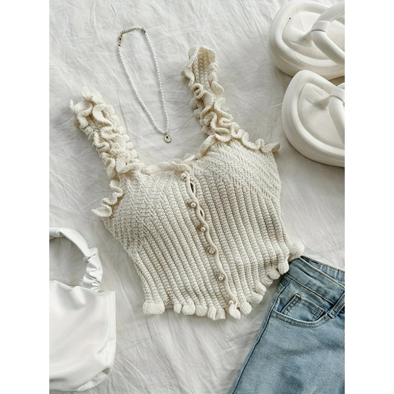 XC Clothing Women's Elegant Vest with Apricot