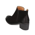 thumbnail image 3 of Qupid FC88 Women Faux Suede Side Slit Chunky Heel Ankle Boot, 3 of 6