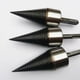 thumbnail image 4 of Brocas para dividir madera, brocas cónicas, brocas para dividir troncos de 42 mm, herramienta abrasiva para carpintería con cono de tornillo para dividir troncos duradero con 3 vástagos, cuadrado/redondo/hexagonal, 4 of 5