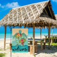 thumbnail image 6 of Summer Sea Turtle Beach Garden Flag, 12 x 18 Inch Burlap, Double-Sided Printed Seasonal Farmhouse Lawn Yard Indoor Outdoor Decor Flag, 6 of 6