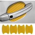 thumbnail image 3 of 10PCS Car Door Handle Protector Sticker, Universal Carbon Fiber Anti-Scratches Auto Door Handle Protective Film, Car Door Side Paint Cover Guard Stickers Fit for Most Car Handles, 3 of 4