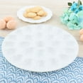 thumbnail image 2 of Our Table Simply White 13 Inch Egg Serving Platter, 2 of 2