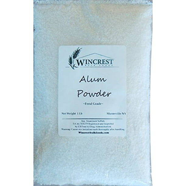 Alum Powder Food Grade 1 Lb