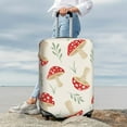 thumbnail image 6 of Picia Cartoon Flat Mushrooms Luggage Protector Cover Thicken Suitcase Protector Cover Fit 18-32 Inch Luggage-Medium, 6 of 9
