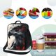 thumbnail image 4 of Fotbe Red Black Ink Style Bald Eagle Lonchera Bolsa de Almuerzo para Hombres y Mujeres, Lonchera de Gran Capacidad, Bolsa de Almuerzo Reutilizable, Bolsa Térmica Aislante, 4 of 7