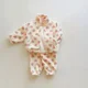thumbnail image 1 of Conjunto de Sudadera con capucha de lana para niños, abrigo cálido con cremallera gruesa y cuello levantado, cárdigan, pantalones, ropa deportiva para niños, 2 uds., 1 of 6