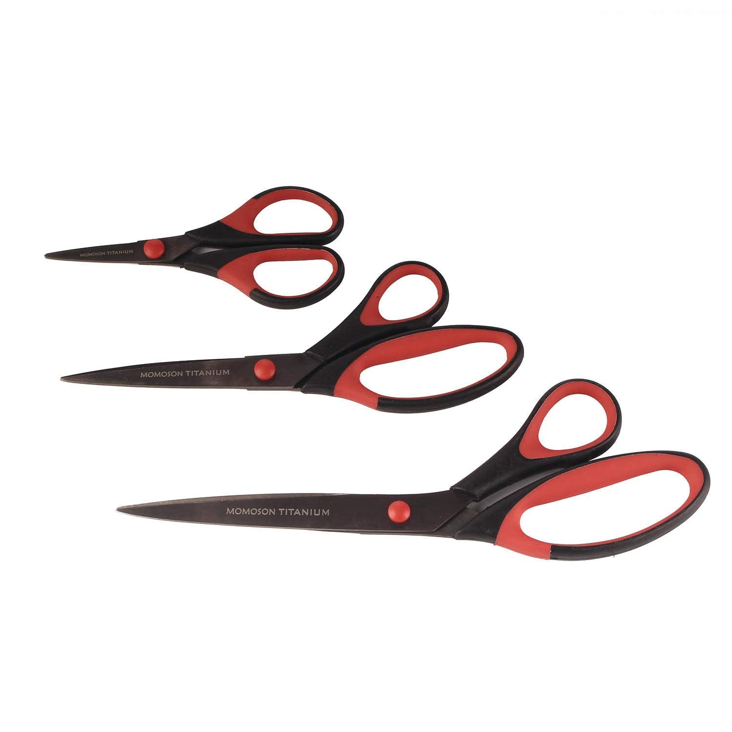 Titanium Softgrip Scissors Set Sewing, Arts, Crafts, Office 1 Set of