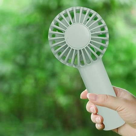 

Independence Day Party Mini Fan Handheld Fan Usb Charging Student Portable Desktop High Wind Mini Small for Women Train Station Makeup Gift