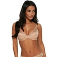 thumbnail image 3 of Women's Gossard 6270 Glossies High Apex Light Padded Bra (Nude 44E), 3 of 4