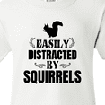 thumbnail image 4 of Inktastic Easily Distracted by Squirrels Youth T-Shirt, 4 of 5
