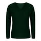 thumbnail image 5 of RKSTN Long Sleeve Shirts for Women Oversized V Neck Regular Fits Plain T Shirts Tops Womens Casual Solid Plus Size Loose Fits Comfy Soft Basic Tee Shirt Fall Spring Clothes, 5 of 7