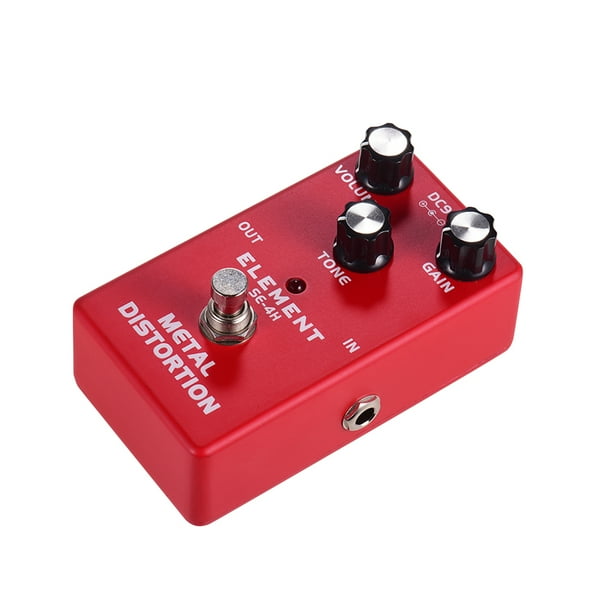Metal Distortion Guitar Effect Pedal with Gain Tone