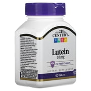 21st Century Lutein Tablets, 10 mg, 60 Count