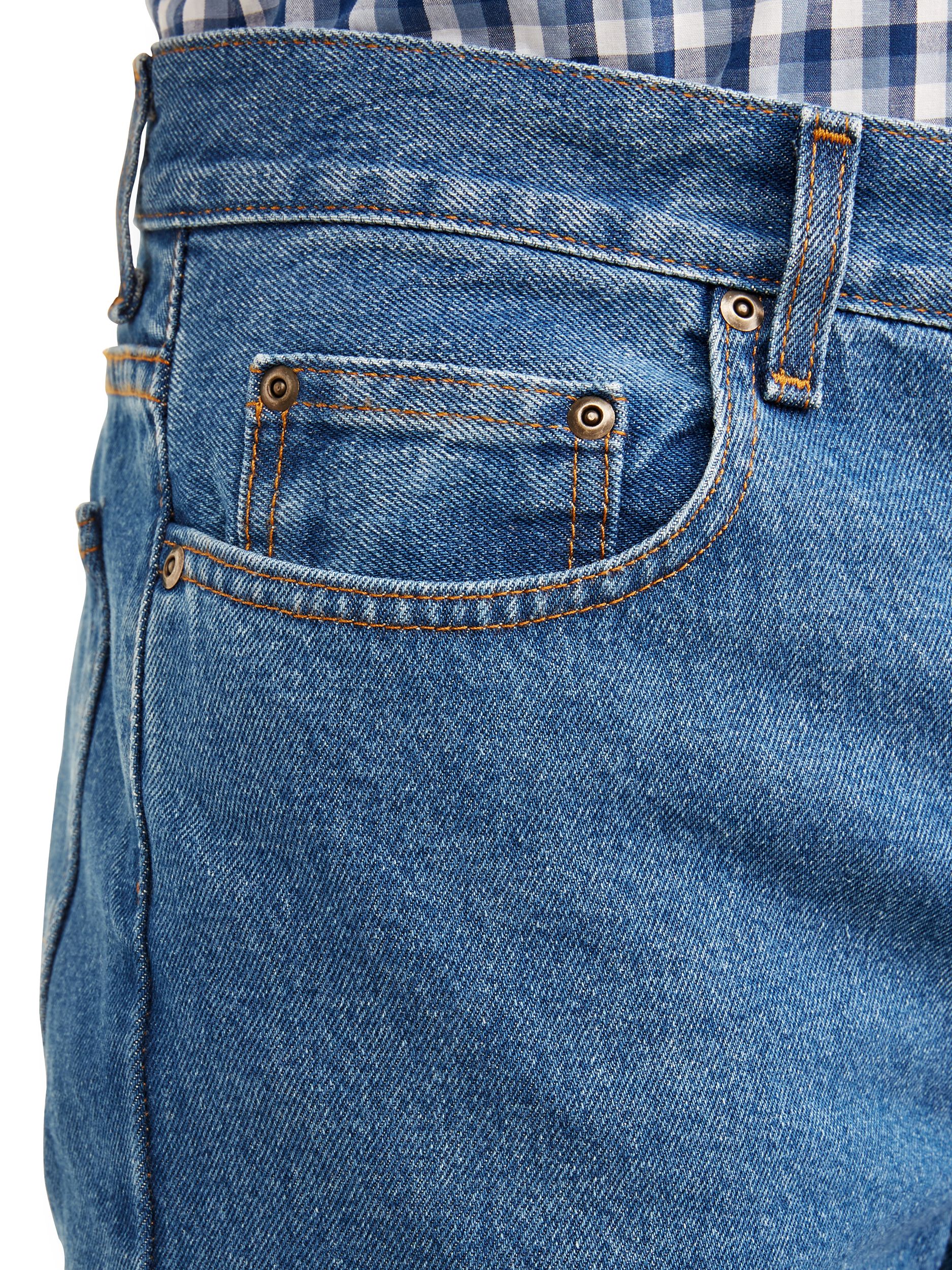 George Men's and Big Men's 100% Cotton Regular Fit Jeans - image 4 of 9