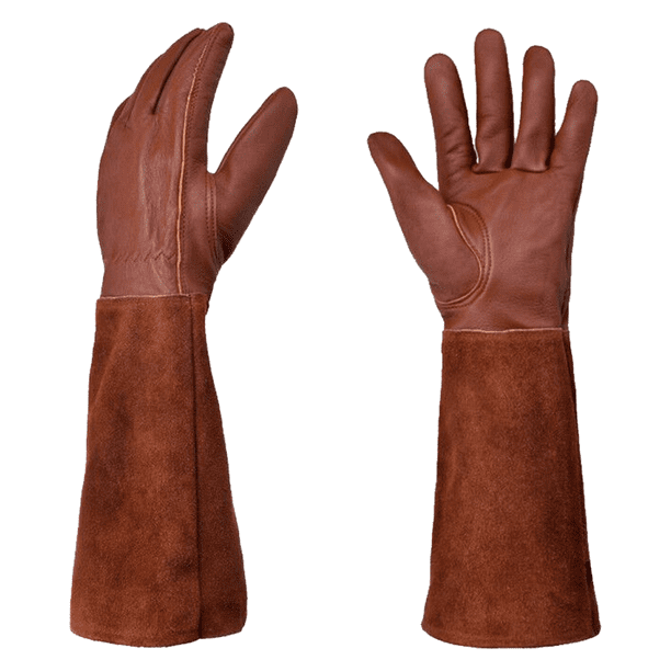 Guantes de jardinería resistentes a espinas para mujer, guantes largos, guantes de jardín, guantes de poda de rosas para mujer Adepaton CPB-US-DYP658-2