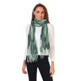 thumbnail image 2 of FORMRS Womens Scarf Winter Soft Long Big Warm Shawls Wrap Tassel Scarves, Forest Camouflage Pattern, 2 of 9