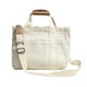 thumbnail image 1 of Bolso de mano de lino con múltiples bolsillos para mujer,Bolso de hombro tipo bandolera de gran capacidad,Bolso de mano para todo con múltiples compartimentos,Bolso cruzado, 1 of 8