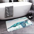 thumbnail image 3 of Bath Mats for Bathroom, Bathroom Mats Rugs No Silp,sea Turtle Washable Cover Floor Rug Carpets Floor Mat Bathroom Decorations 16x24 Inches for Kitchen Bedroom Indoor, 3 of 5