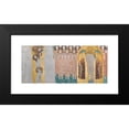 thumbnail image 2 of Gustav Klimt 14x8 Black Modern Framed Museum Art Print Titled - Beethovenfries; ‘The Arts’, ‘Paradies Choir’ and ‘Hug’ (Table 8, Right Light) (1901), 2 of 5