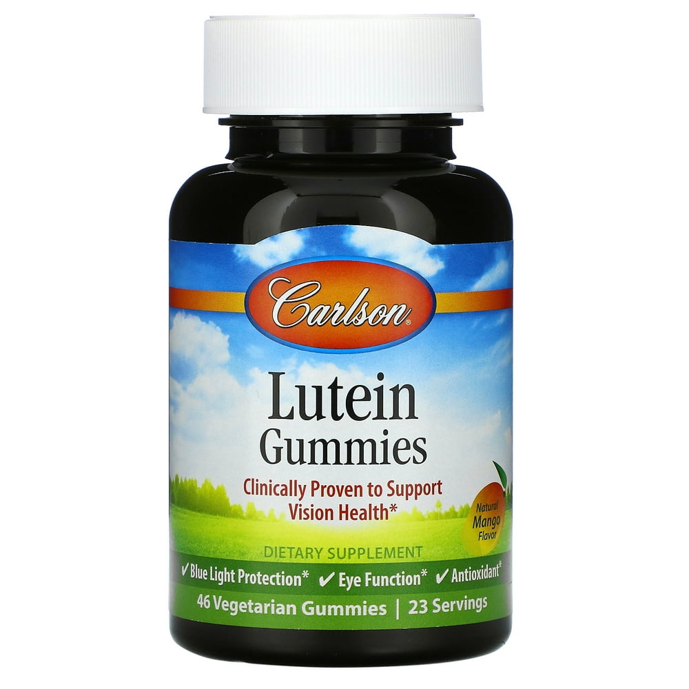 Carlson Lutein Gummies Mango 45 Gummies