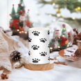 thumbnail image 2 of Yayeee Flameless Candles with Remote Flickering Battery Operated Multi Color Changing, Black Cartoon Cat Paw, 2 of 7