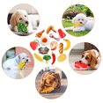 thumbnail image 4 of 14PCS Plush Pet Toy Assorted Food Shape Pet Chew Toy Pet Squeaky Toy for Dogs, 4 of 10