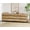 Oak, variant on Modern Buffet Sideboard Cabinet with 6 Smooth-Glide Drawers and Sturdy Metal Base, Multifunctional Coffee Bar Storage Organizer Cabinet for Kitchen, Dining Room and Living Room,Oak