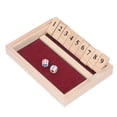 thumbnail image 4 of Flip Tile Board Game, Wooden Dice Flip Tiles Game Educational Toy  For Friends Gathering Red, 4 of 8
