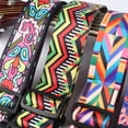 thumbnail image 6 of Guitar Shoulder Strap with Leather Ends Adjustable Guitar Strap Thicken Shoulder Belt for Electric Acoustic Guitar Bass, 6 of 8