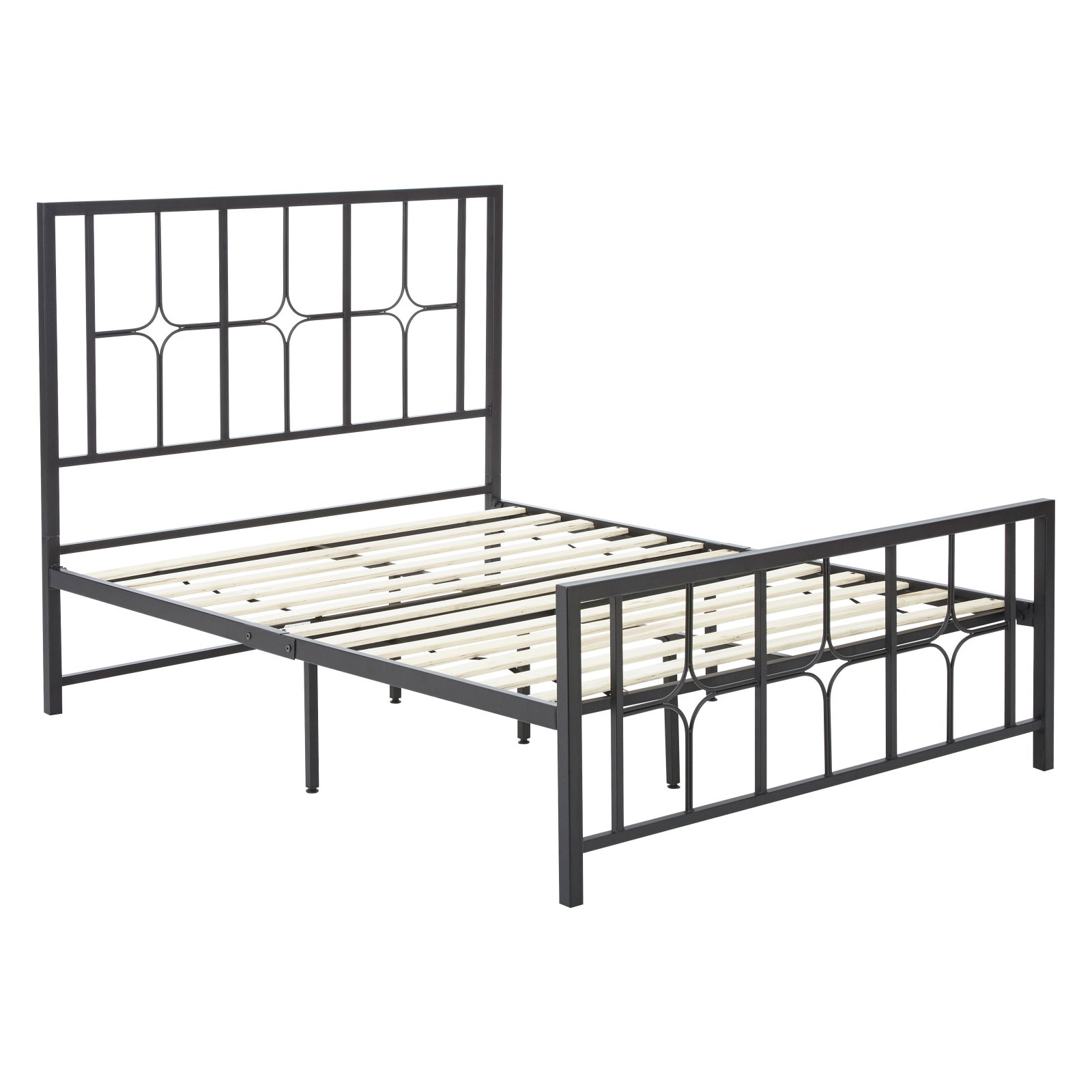 Pure Posture Natalia Platform Bed with Bonus Base Wooden Slat System
