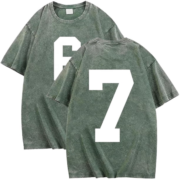 Tops para hombre, blusas y camisas de cuello redondo y manga corta para hombre, camisetas deportivas informales de color liso con cuello redondo y efecto desgastado, blusas de licra para hombre.