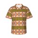 thumbnail image 1 of Balery Aztec Camisas hawaianas de manga corta para hombre, camisas playeras de corte holgado, camisas de vacaciones con botones,Large, 1 of 7